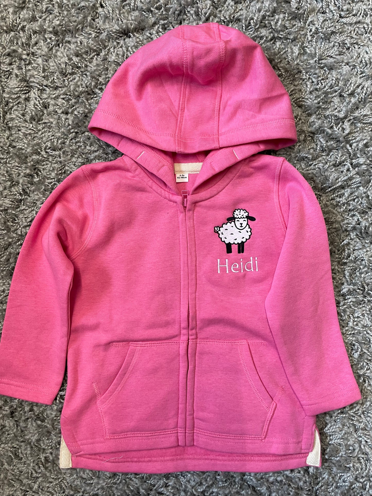 Zip Up Hoodie Anifail/ Animal Zip Up Hoodie