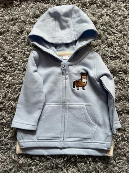 Zip Up Hoodie Anifail/ Animal Zip Up Hoodie